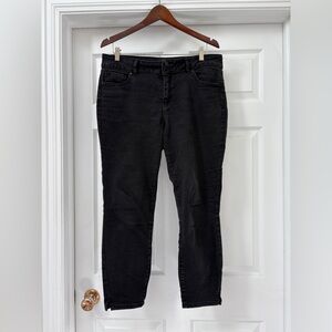 d. jeans Women's Black Ankle Pants ladies size 14